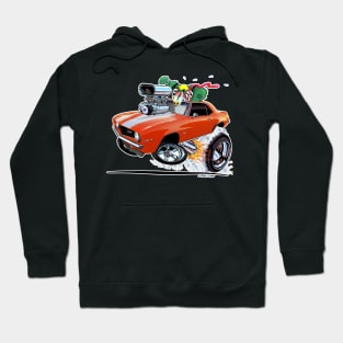 Z RATED 69 Camaro Orange Hoodie